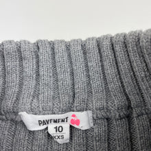 Load image into Gallery viewer, Girls Pavement, ribbed cropped sweater / jumper, L: 37cm, GUC, size 10,  