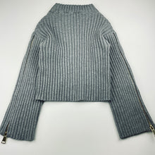 Load image into Gallery viewer, Girls Pavement, ribbed cropped sweater / jumper, L: 37cm, GUC, size 10,  