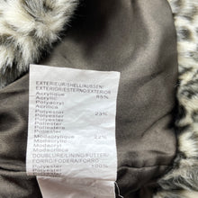 Load image into Gallery viewer, Girls Confetti, faux fur jacket / coat, detachable hood, L: 38cm, EUC, size 1-2,  