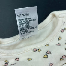 Load image into Gallery viewer, Girls Anko, soft organic cotton romper, EUC, size 000,  