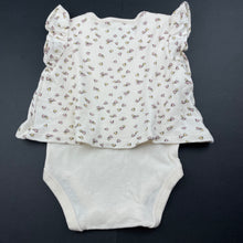 Load image into Gallery viewer, Girls Anko, soft organic cotton romper, EUC, size 000,  