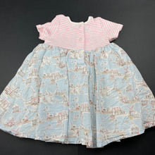 Load image into Gallery viewer, Girls Next, cotton lined spliced party dress, FUC, size 0, L: 41cm