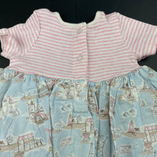 Load image into Gallery viewer, Girls Next, cotton lined spliced party dress, FUC, size 0, L: 41cm