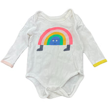 Load image into Gallery viewer, Girls Cotton On, stretchy bodysuit / romper, rainbow, FUC, size 00,  