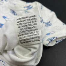 Load image into Gallery viewer, Boys Marquise, soft feel stretchy bodysuit / romper, EUC, size 000,  