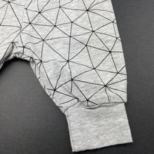 Load image into Gallery viewer, unisex Baby Berry, grey leggings / bottoms, elasticated, EUC, size 0000,  