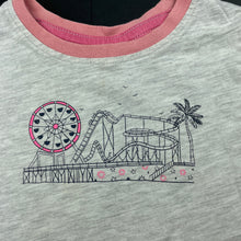 Load image into Gallery viewer, Girls Anko, grey marle pyjama t-shirt / top, FUC, size 2,  