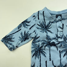 Load image into Gallery viewer, Boys Baby Berry, blue cotton long sleeve top, FUC, size 0000,  