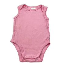 Load image into Gallery viewer, Girls Dymples, pink cotton bodysuit / romper, FUC, size 000,  