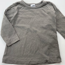 Load image into Gallery viewer, Boys Anko, grey soft cotton long sleeve top, FUC, size 0,  