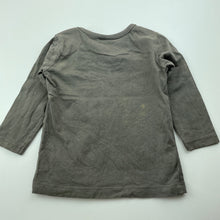 Load image into Gallery viewer, Boys Anko, grey soft cotton long sleeve top, FUC, size 0,  