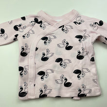 Load image into Gallery viewer, Girls Baby Baby, pink cotton long sleeve top, EUC, size 000,  
