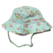 Load image into Gallery viewer, Girls Millymook, reversible lightweight cotton bucket hat, FUC, size 000-00,  