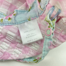 Load image into Gallery viewer, Girls Millymook, reversible lightweight cotton bucket hat, FUC, size 000-00,  