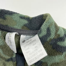 Load image into Gallery viewer, Boys Dymples, camo print lightweight fleece vest, FUC, size 00,  