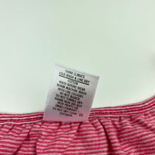 Load image into Gallery viewer, Girls Target, redstripe cotton casual dress, GUC, size 6, L: 60cm