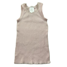 Load image into Gallery viewer, Girls Target, pink ribbed cotton singlet top, GUC, size 000,  