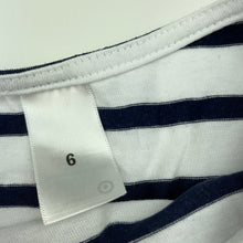 Load image into Gallery viewer, Girls Target, lightweight casual dress, FUC, size 6, L: 58cm