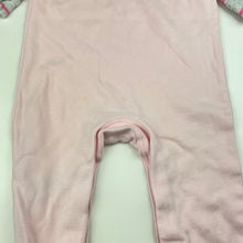 Load image into Gallery viewer, Girls Next, pink cotton coverall / romper, marks on back, FUC, size 0,  