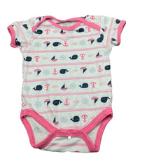Load image into Gallery viewer, Girls Baby Gear, soft cotton bodysuit / romper, GUC, size 00,  