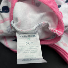 Load image into Gallery viewer, Girls Baby Gear, soft cotton bodysuit / romper, GUC, size 00,  