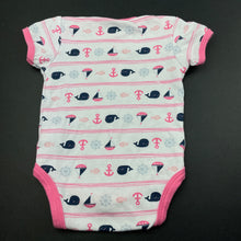 Load image into Gallery viewer, Girls Baby Gear, soft cotton bodysuit / romper, GUC, size 00,  