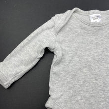 Load image into Gallery viewer, unisex Target, grey soft cotton bodysuit / romper, GUC, size 000,  