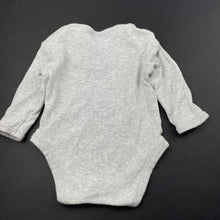 Load image into Gallery viewer, unisex Target, grey soft cotton bodysuit / romper, GUC, size 000,  