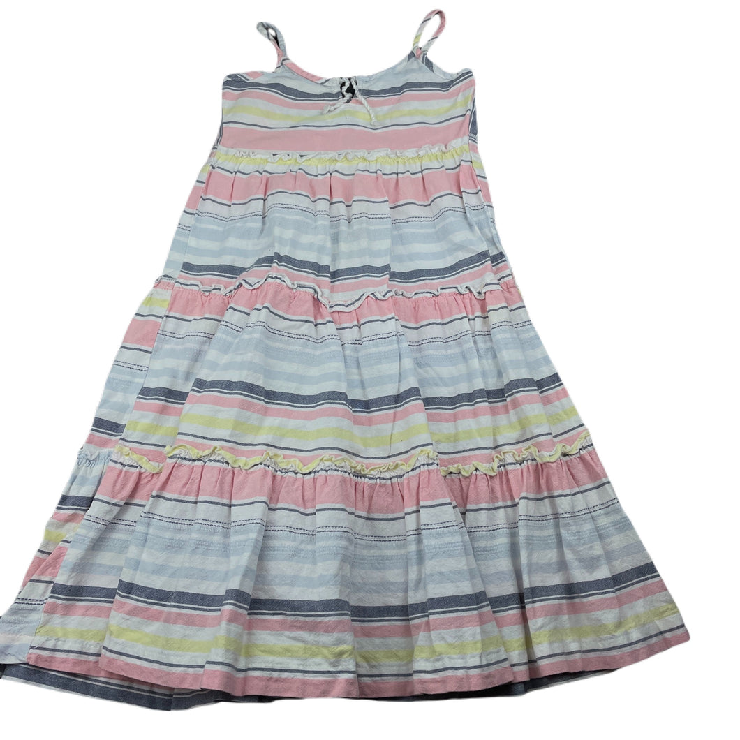 Girls H&T, cotton summer maxi dress, FUC, size 3, L: 65cm