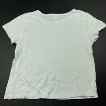 Load image into Gallery viewer, Girls Target, white cotton t-shirt / top, GUC, size 12,  