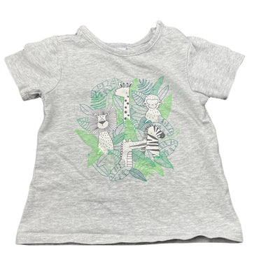 Boys Target, grey marle t-shirt / top, GUC, size 00,  