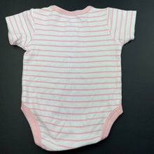 Load image into Gallery viewer, Girls Ollies Place, striped soft cotton bodysuit / romper, GUC, size 00,  