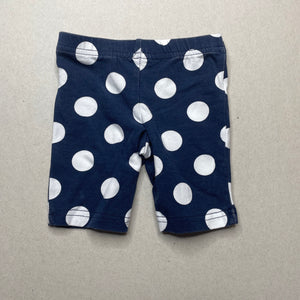 Girls Baby Baby, navy & white leggings / bottoms, FUC, size 0000,  
