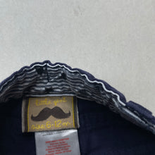 Load image into Gallery viewer, Boys Little Gent, navy cotton pants, adjustable, GUC, size 0,  