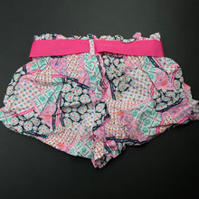 Load image into Gallery viewer, Girls Target, colourful lightweight shorts, elasticated, EUC, size 2,  