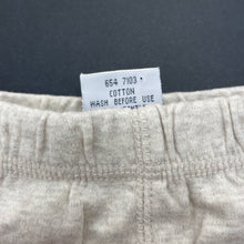 Load image into Gallery viewer, unisex Dymples, cotton pants / bottoms, elasticated, EUC, size 000,  
