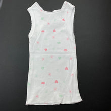 Load image into Gallery viewer, Girls Kids &amp; Co, cotton singlet top, EUC, size 000,  