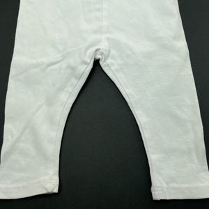 Girls Target, white leggings / bottoms, GUC, size 000,  