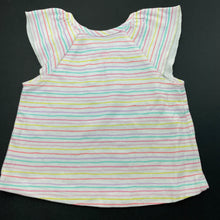 Load image into Gallery viewer, Girls Mix Baby, striped soft cotton top, EUC, size 000,  