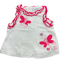 Load image into Gallery viewer, Girls Baby World, embroidered cotton summer top, EUC, size 000,  