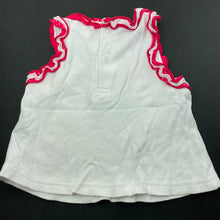 Load image into Gallery viewer, Girls Baby World, embroidered cotton summer top, EUC, size 000,  