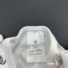 Load image into Gallery viewer, unisex Target, cotton bodysuit / romper, monkeys, EUC, size 00,  