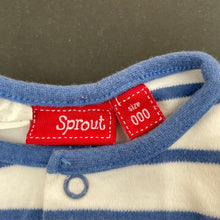 Load image into Gallery viewer, Boys Sprout, cotton coverall / romper, crocodile, FUC, size 000,  
