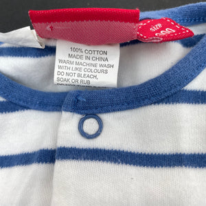 Boys Sprout, cotton coverall / romper, crocodile, FUC, size 000,  