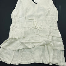 Load image into Gallery viewer, Girls Witchery, white tiered summer top, NEW, size 14,  