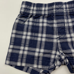Boys Carters, lightweight cotton shorts, elasticated, GUC, size 000,  