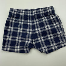 Load image into Gallery viewer, Boys Carters, lightweight cotton shorts, elasticated, GUC, size 000,  