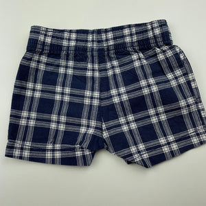 Boys Carters, lightweight cotton shorts, elasticated, GUC, size 000,  