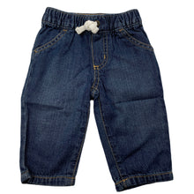 Load image into Gallery viewer, Boys Carters, lightweight denim pants, elasticated, EUC, size 000,  