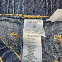 Load image into Gallery viewer, Boys Carters, lightweight denim pants, elasticated, EUC, size 000,  